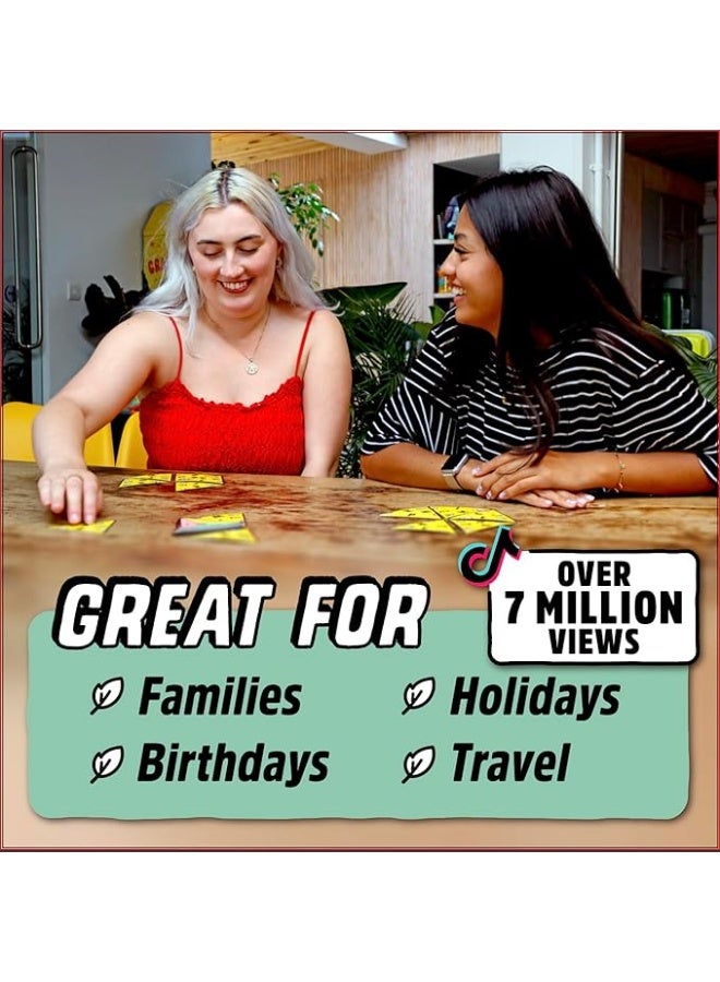 BIG POTATO بطاطا كبيرة P للبيتزا: ابني شريحة بيتزا عملاقة قبل أي شخص آخر لعبة كلمات عائلية للسفر رائعة للكبار والأطفال | مثالية للعطلات والتخييم - Image 2